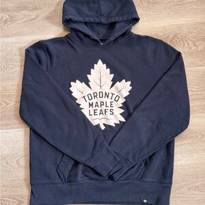 47 Brand Navy Toronto Maple Leafs NHL Hoodie